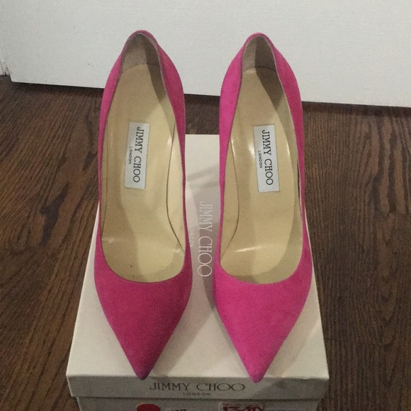 Jimmy Choo Suede Pumps - Picture 2 of 5